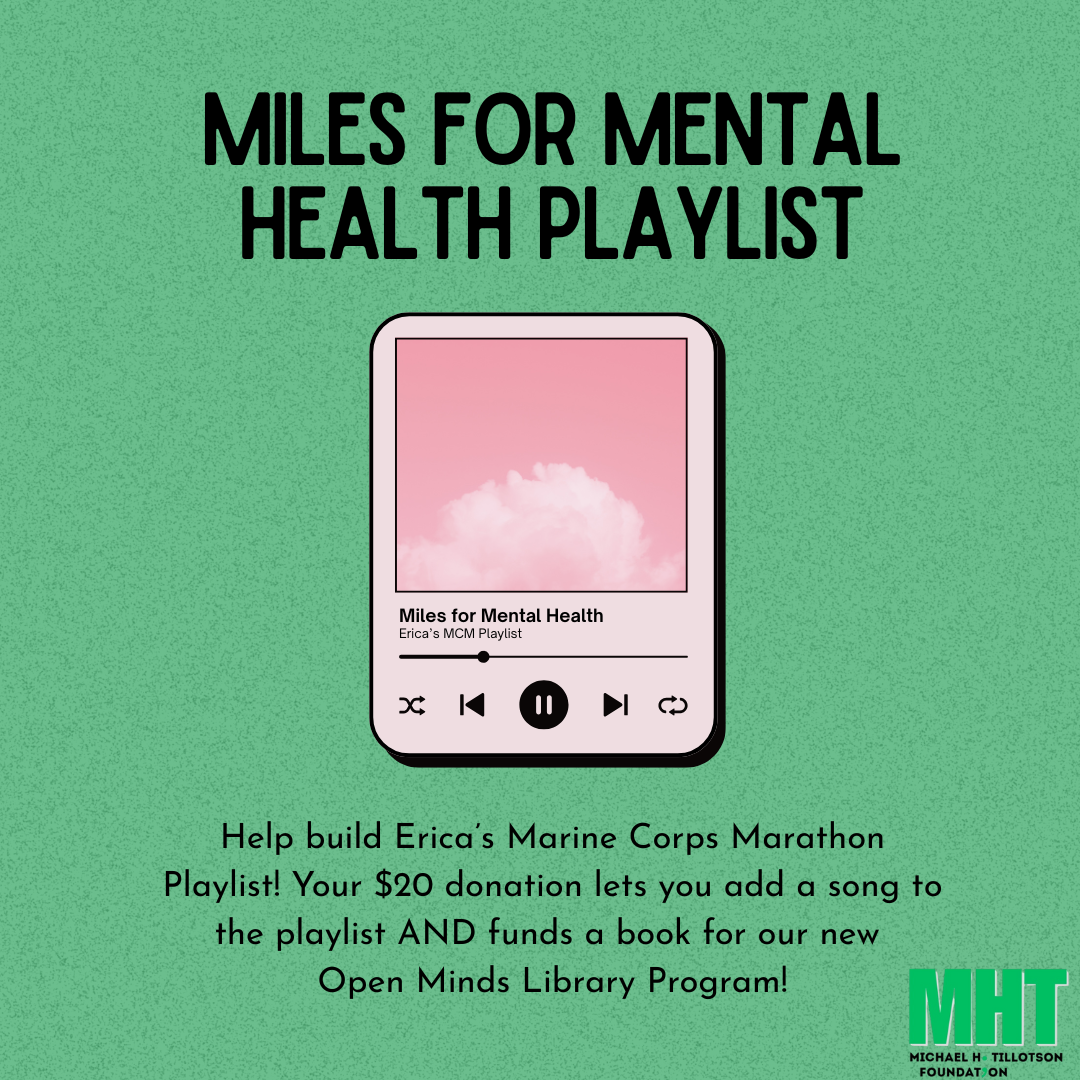 Campaign cover for Miles for Mental Health Marathon Playlist