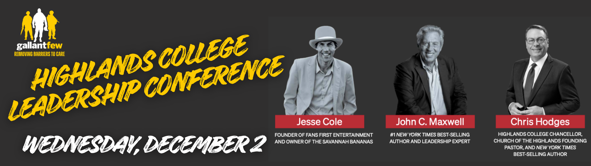 Campaign cover image for Highlands College Leadership Conference 2026