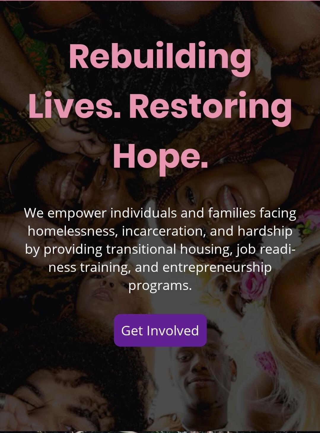 Campaign cover image for Rise and Rebuild Launch