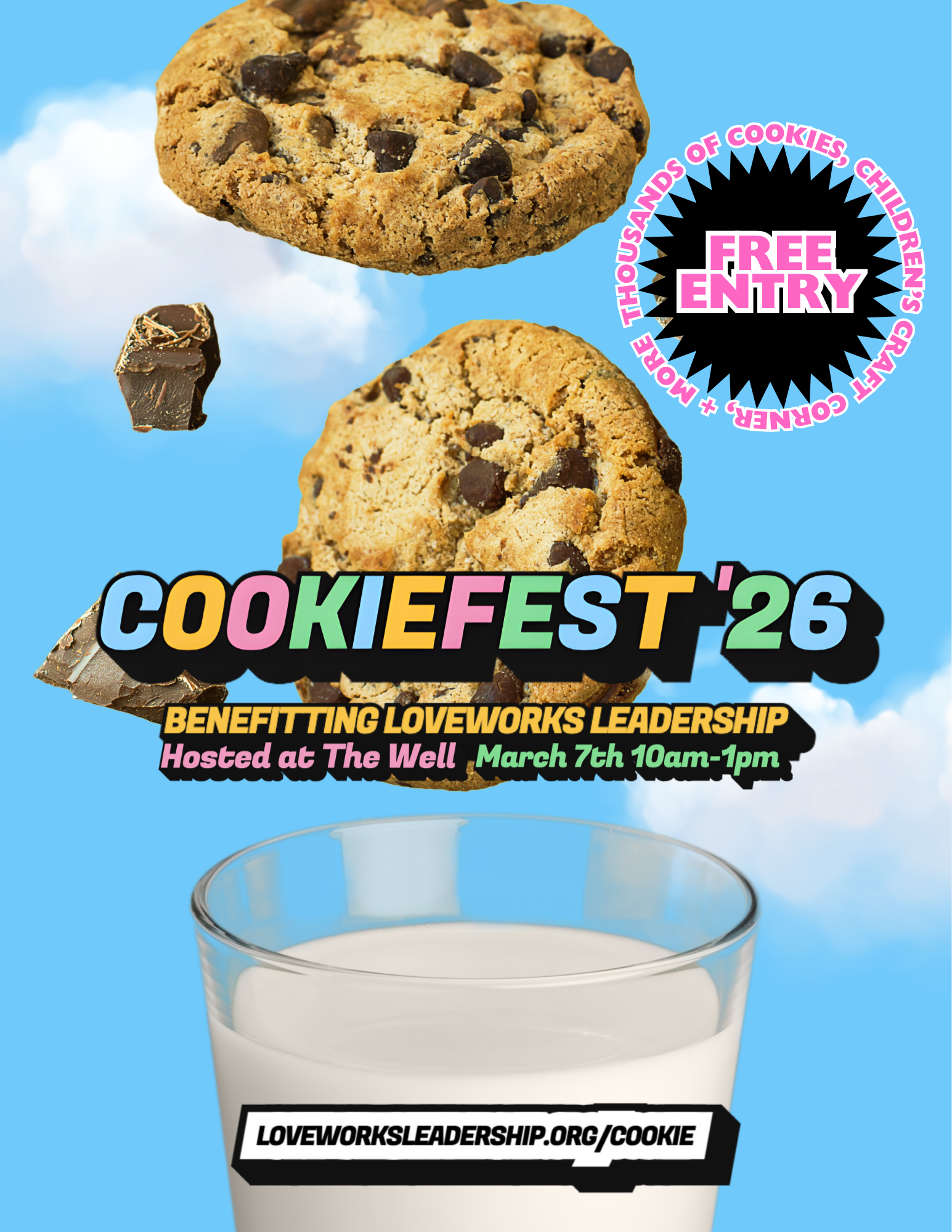 Campaign cover image for Cookiefest 2026 Ticket Presale