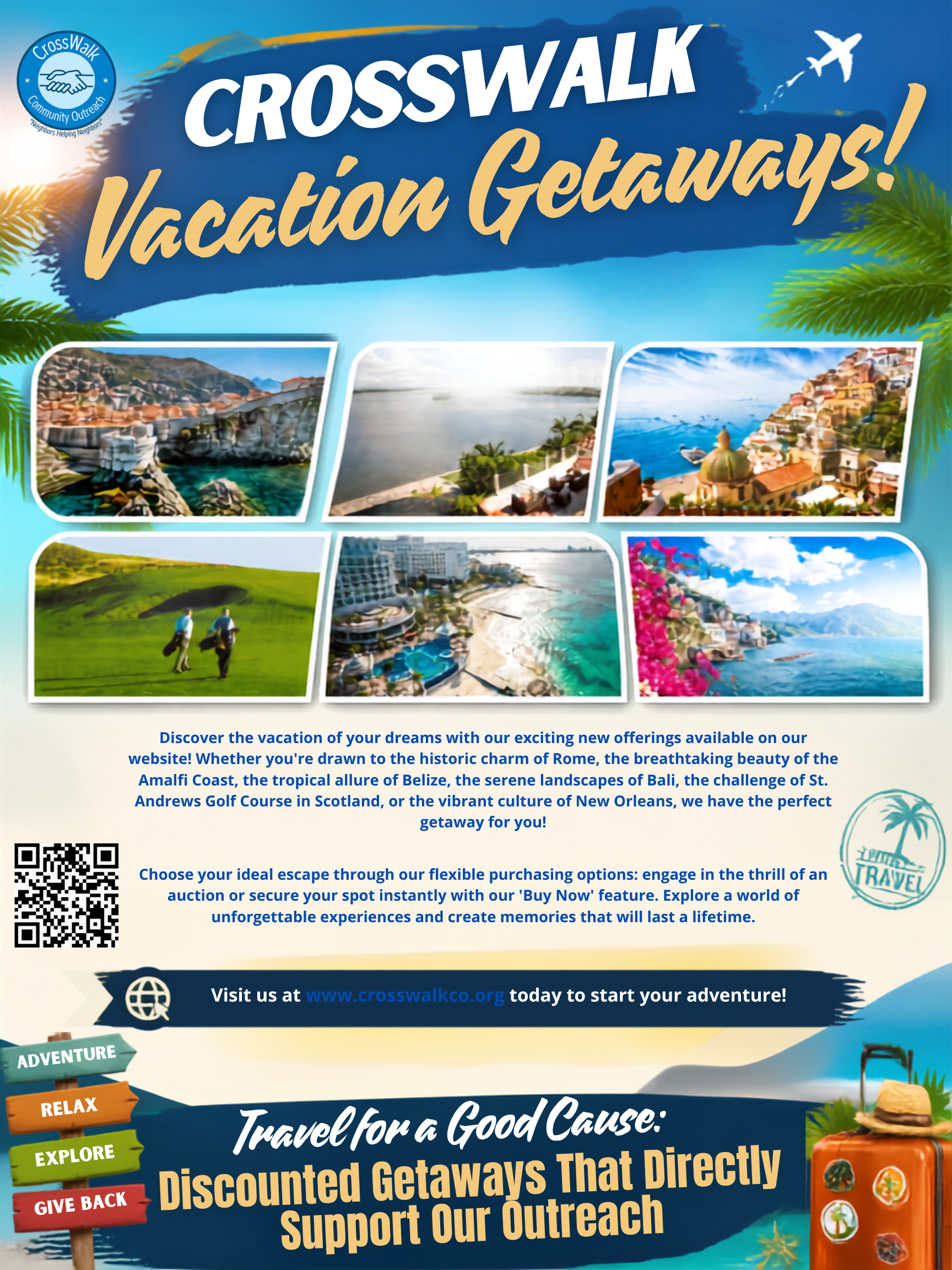 Campaign cover image for CWCO Getaway Vacations