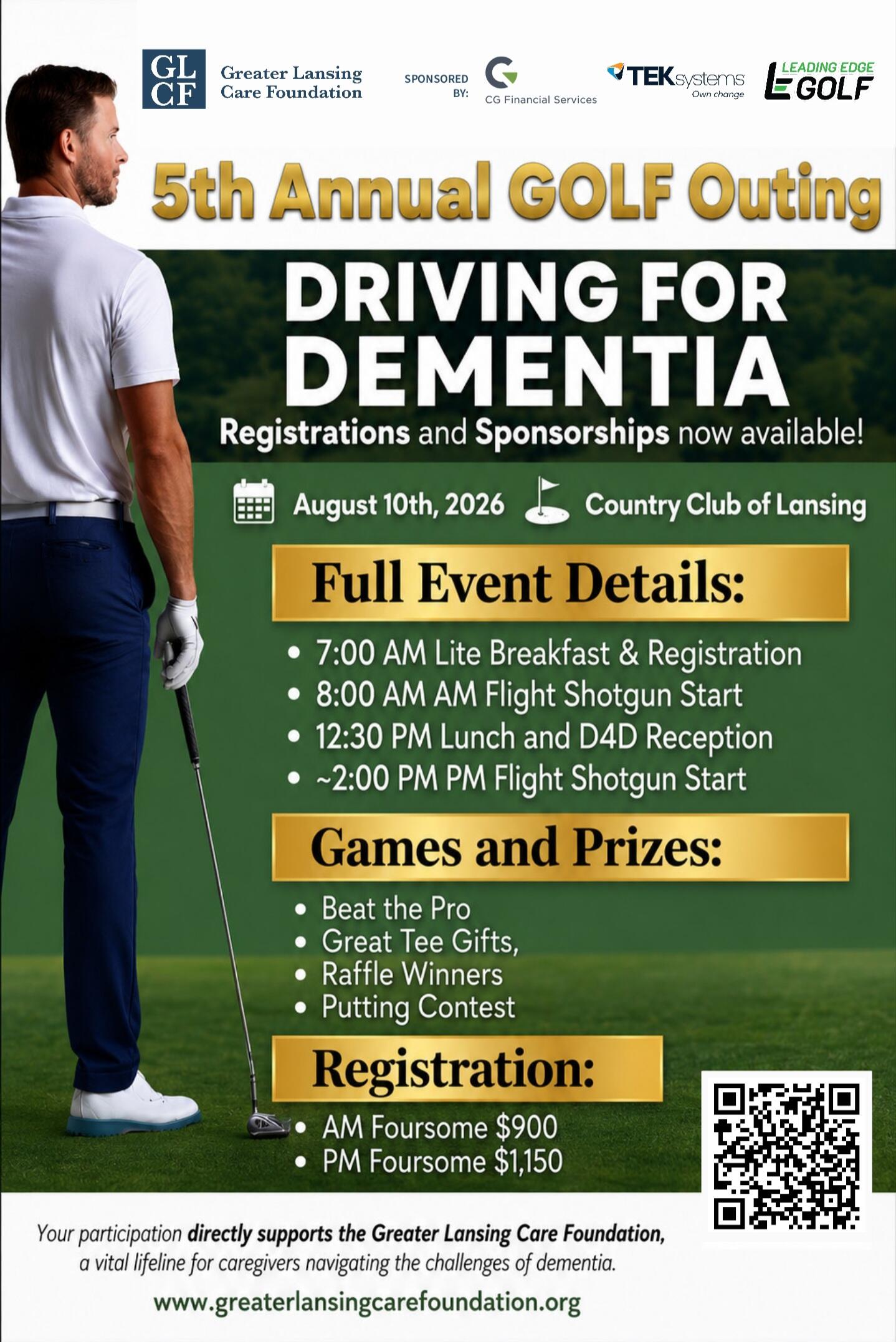Campaign cover image for Driving  For Dementia Golf Outing 2026