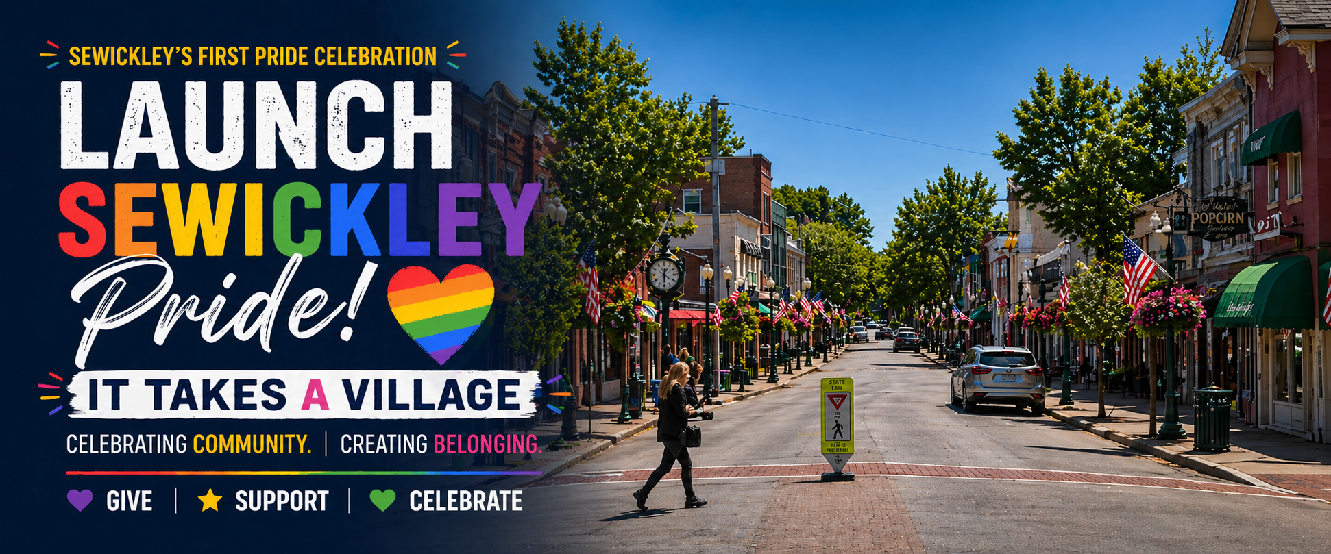 Campaign cover image for Launch Sewickley Pride