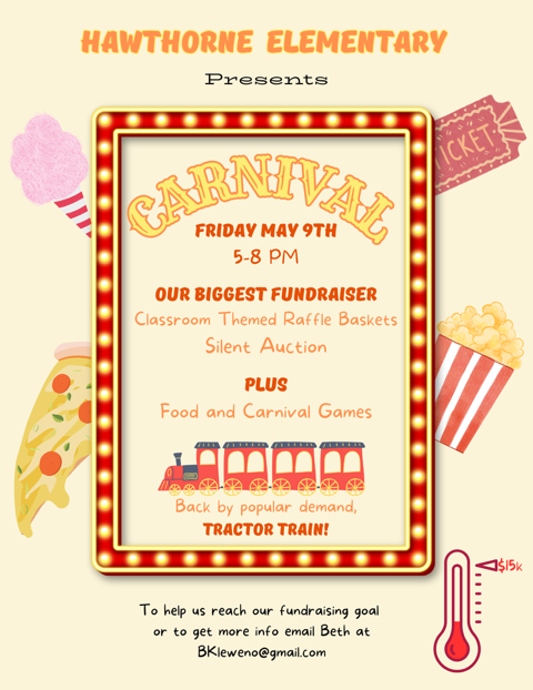 Campaign cover image for 2025 Hawthorne Elementary Silent Auction and Carnival