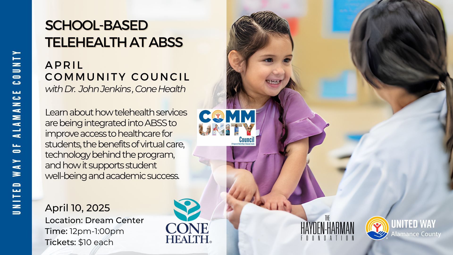 Campaign cover image for April Community Council