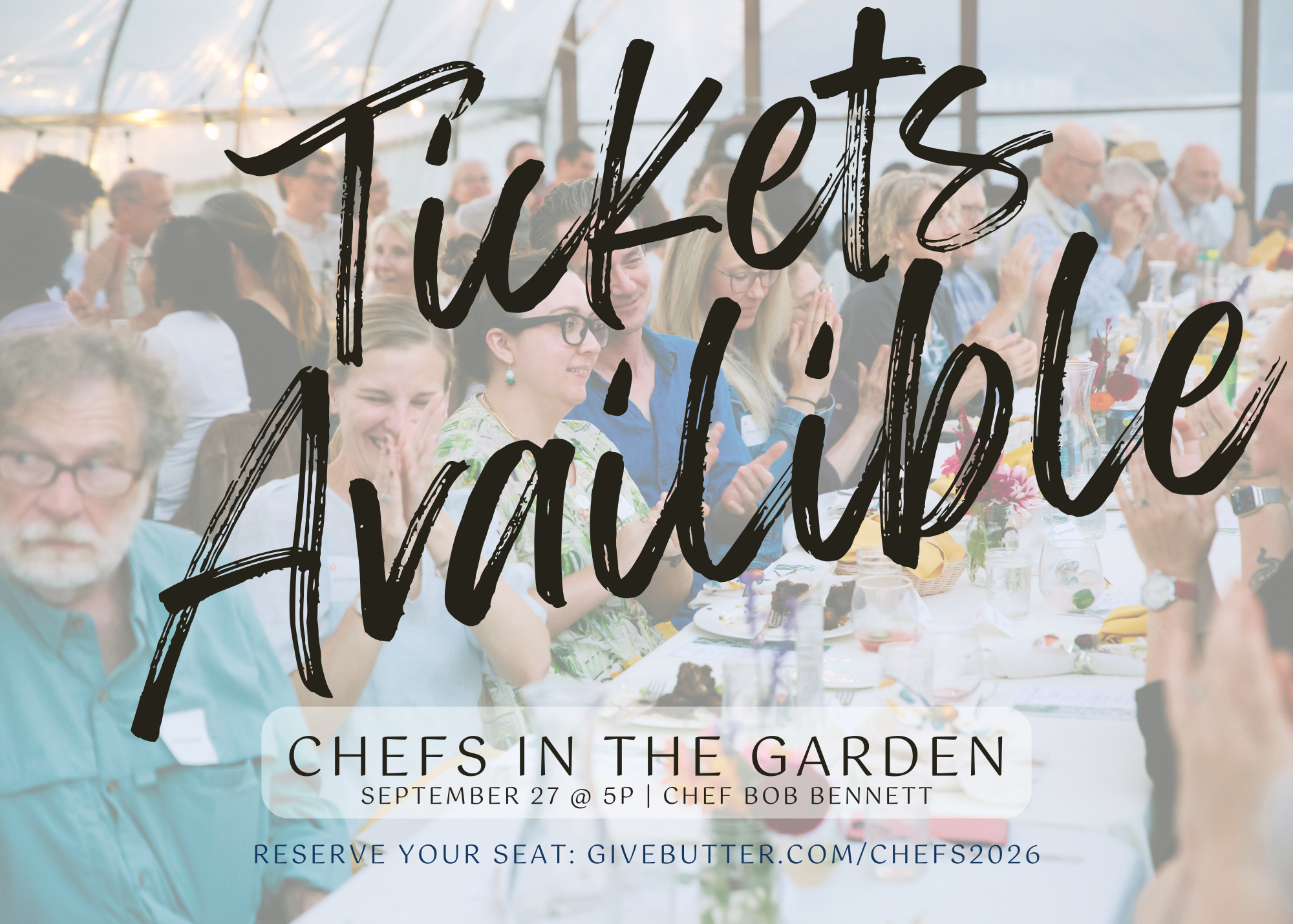 Campaign cover image for Chefs in the Garden 2026