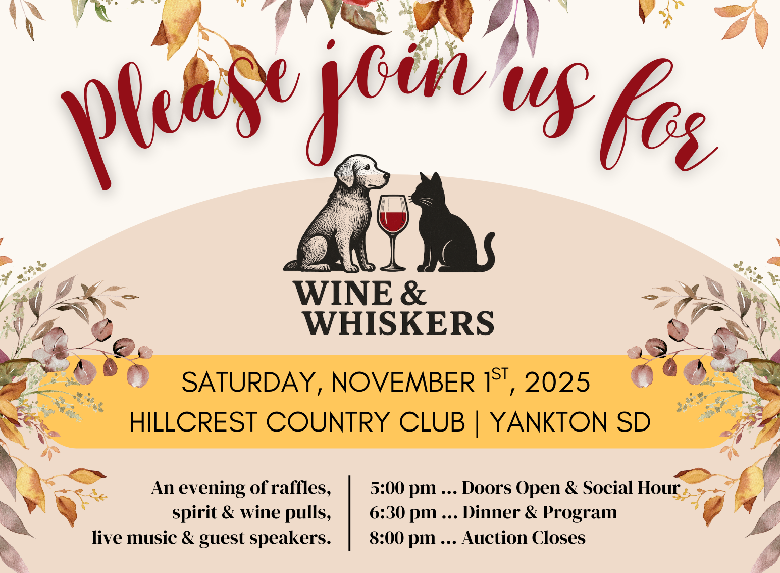 Campaign cover image for Wine & Whiskers