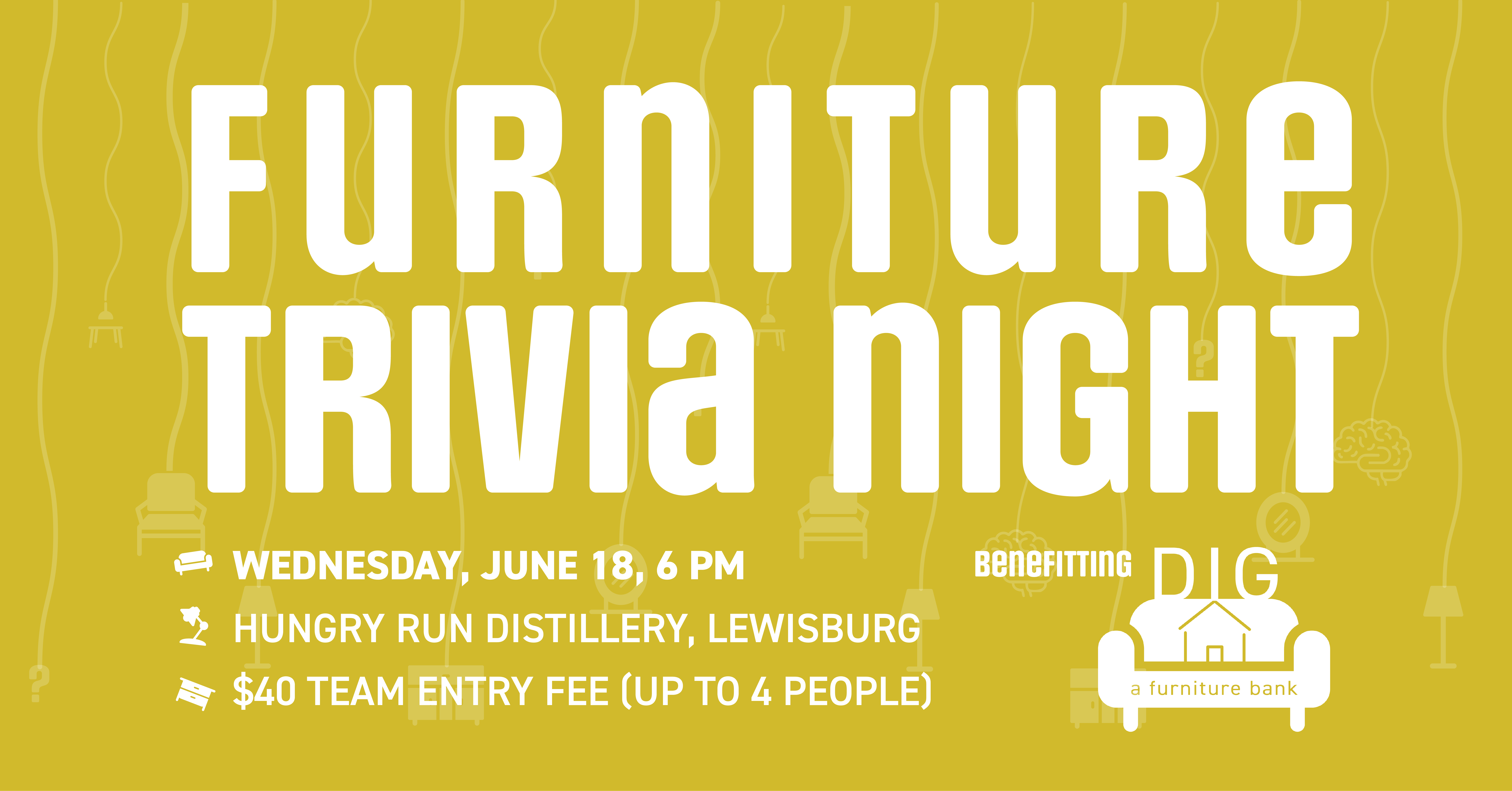 Campaign cover image for Furniture Bank Trivia for DIG