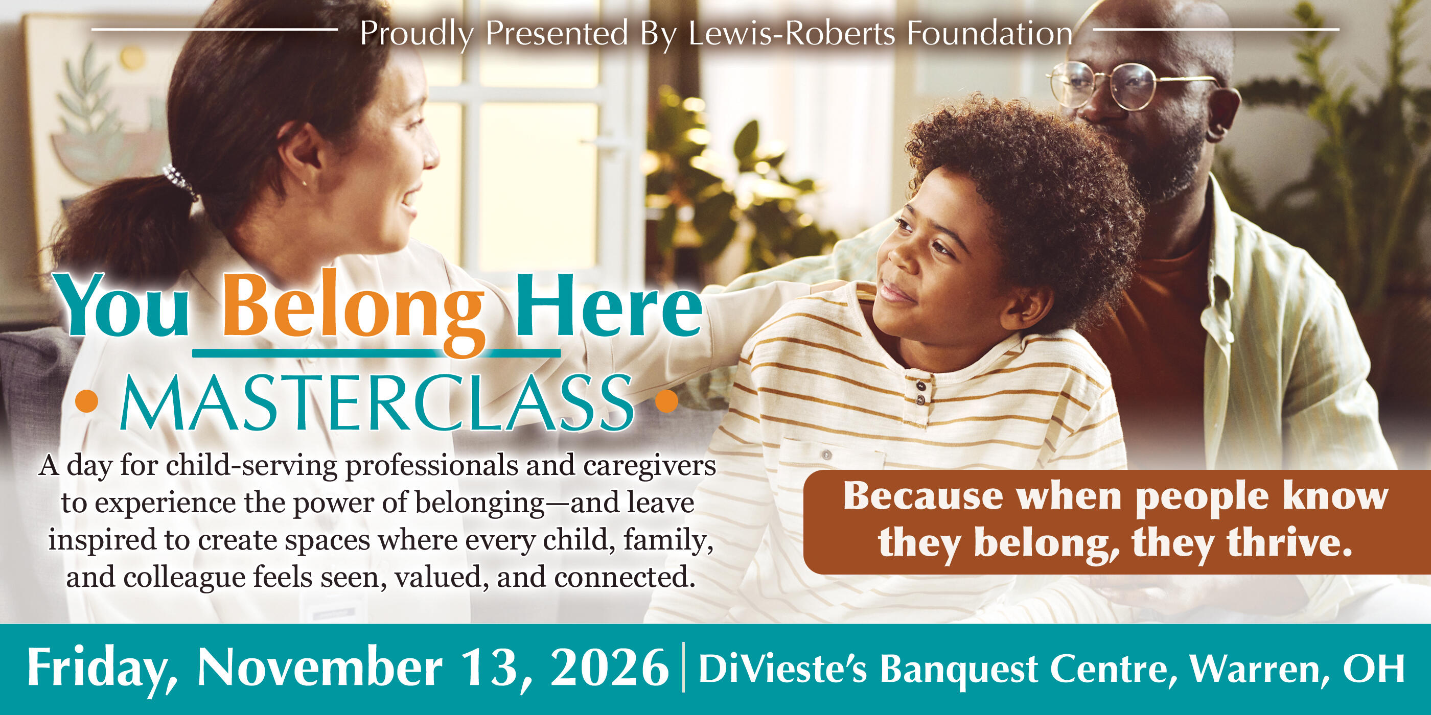 Campaign cover image for You Belong Here Masterclass