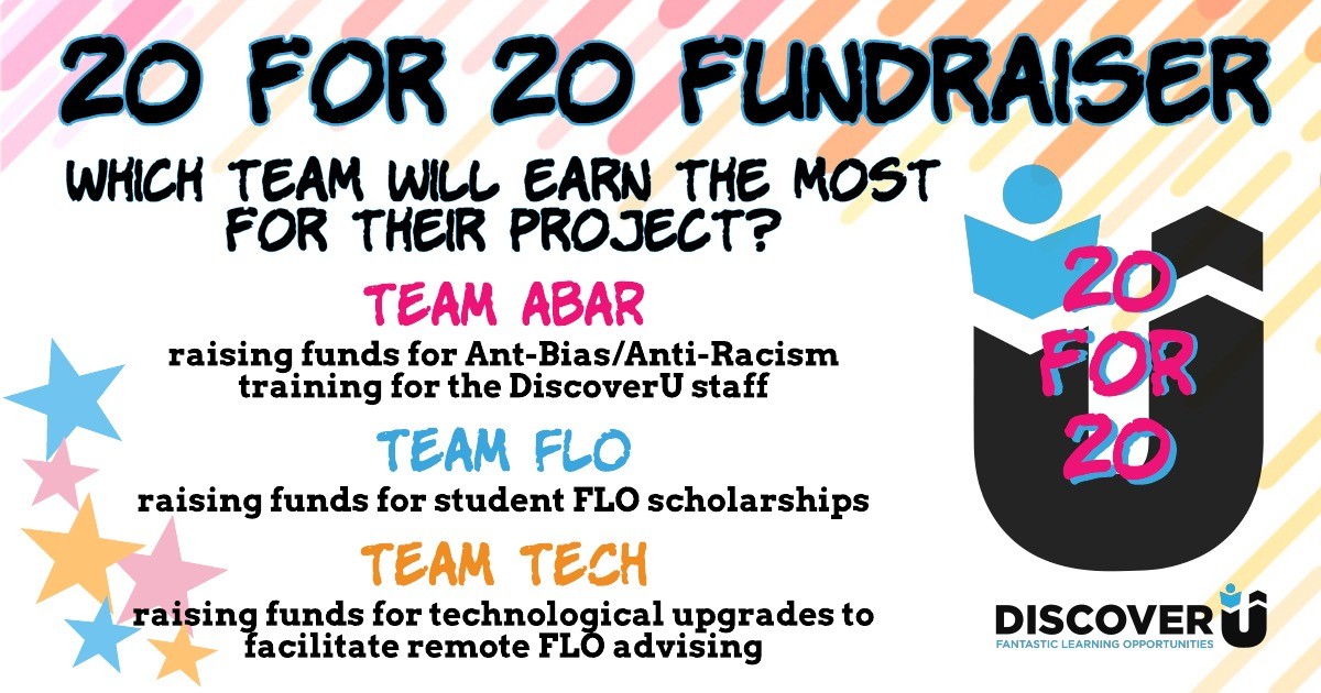 Campaign cover image for DiscoverU 20 for 20 2021