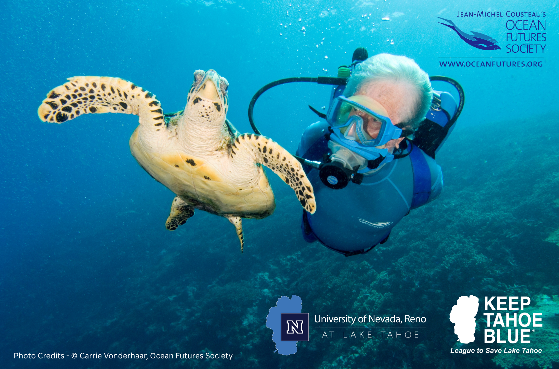 Campaign cover image for Jean-Michel Cousteau x Keep Tahoe Blue: A Legacy of Protecting Our Waters