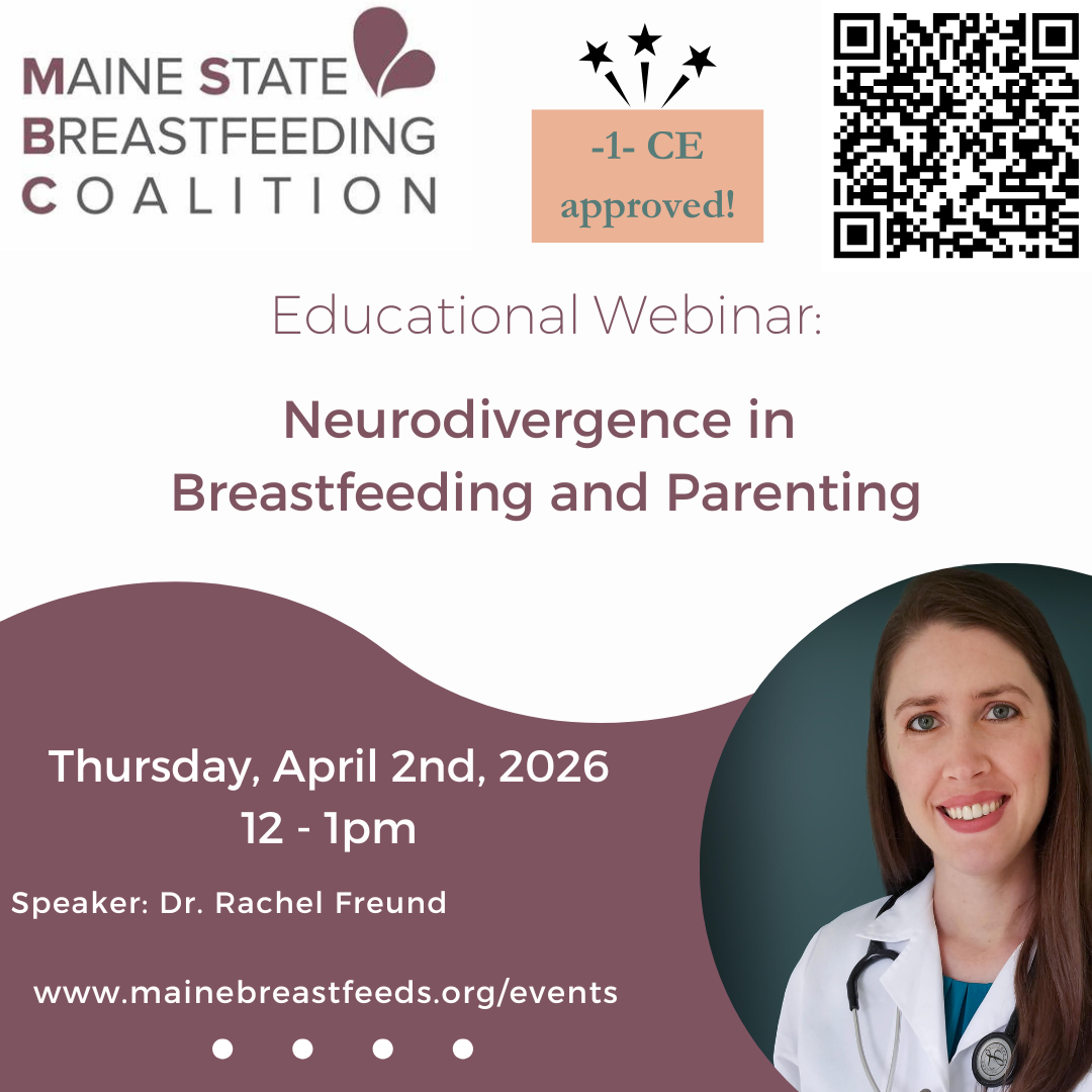 Campaign cover image for MSBC 4/2/26: Webinar: "Neurodivergence in Breastfeeding and Parenting"