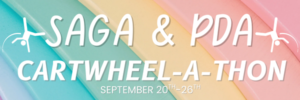 Campaign cover image for SAGA & PDA Cartwheel-A-Thon 2025