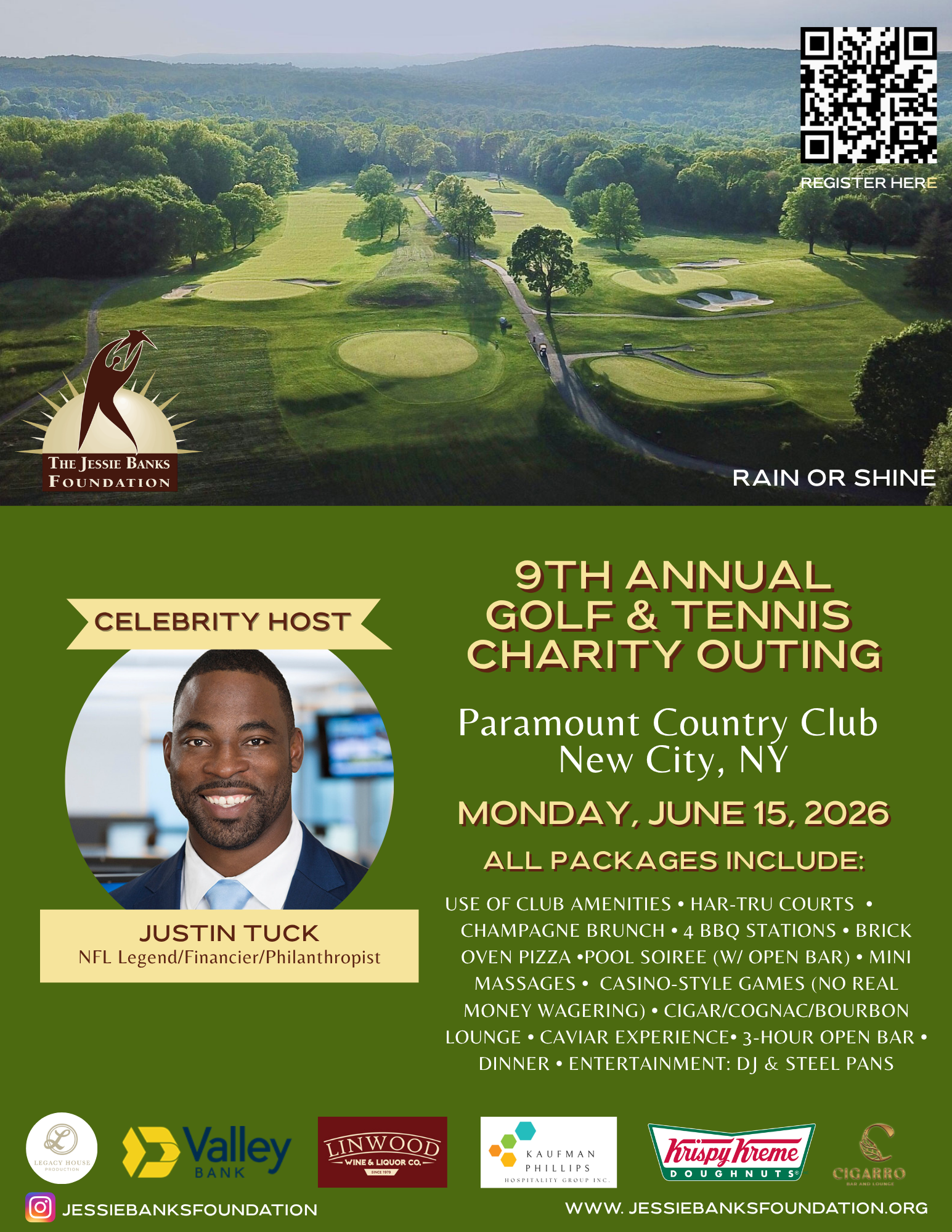 Campaign cover image for JBF's 9th Annual Golf & Tennis Charity Outing Sponsorship Deck