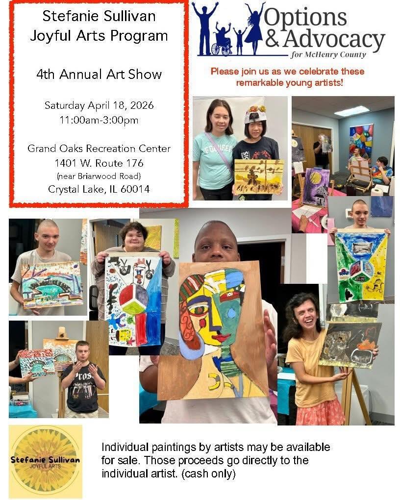 Campaign cover image for Stefanie Sullivan Joyful Arts - 4th Annual Art Show