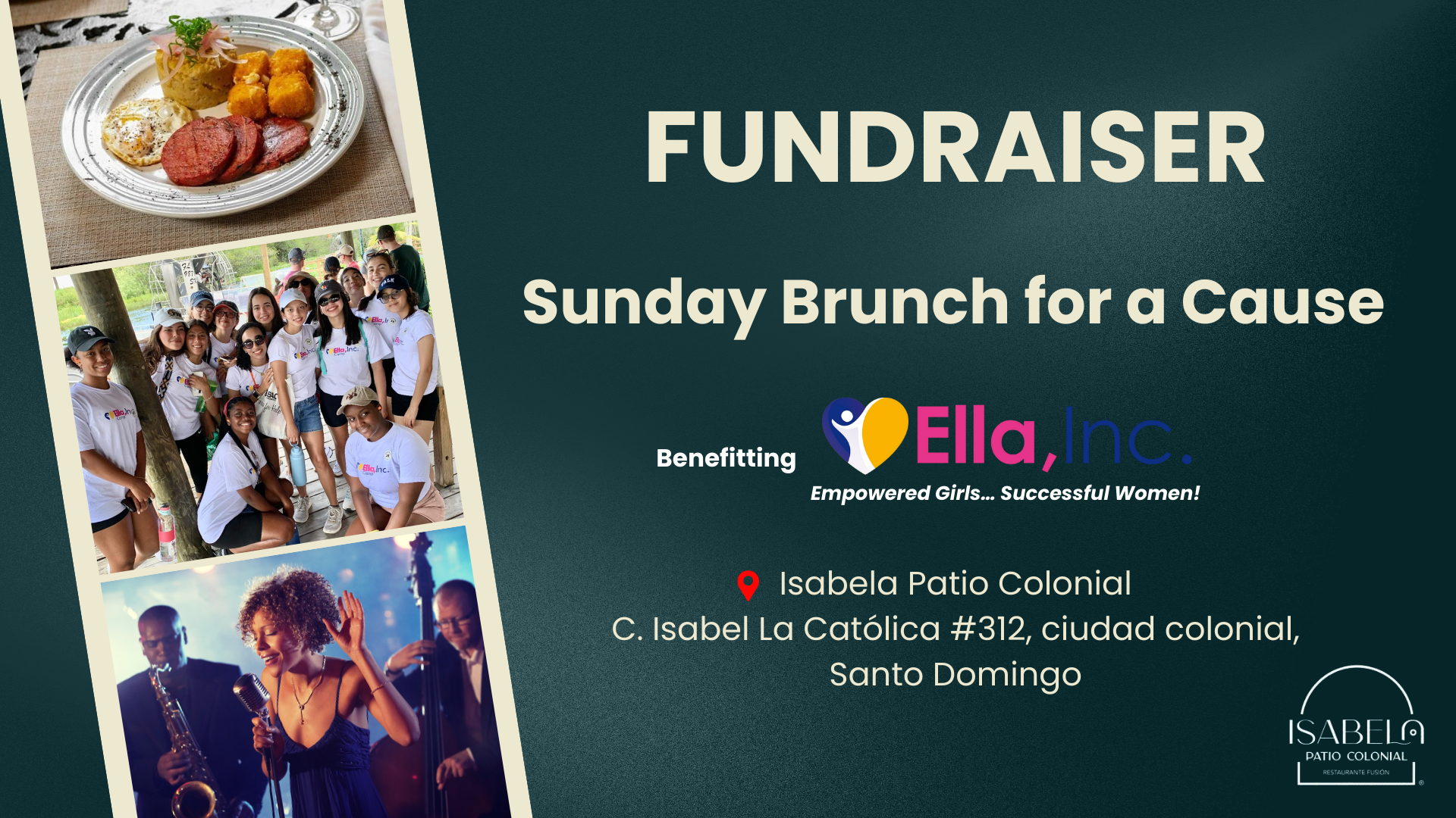 Campaign cover image for Sunday Brunch for a Cause at Isabela Patio  Colonial