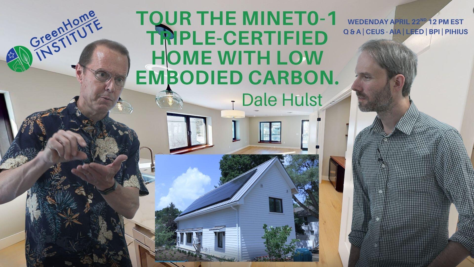 Campaign cover image for Tour the MiNet0-1, triple-certified home with low embodied carbon
