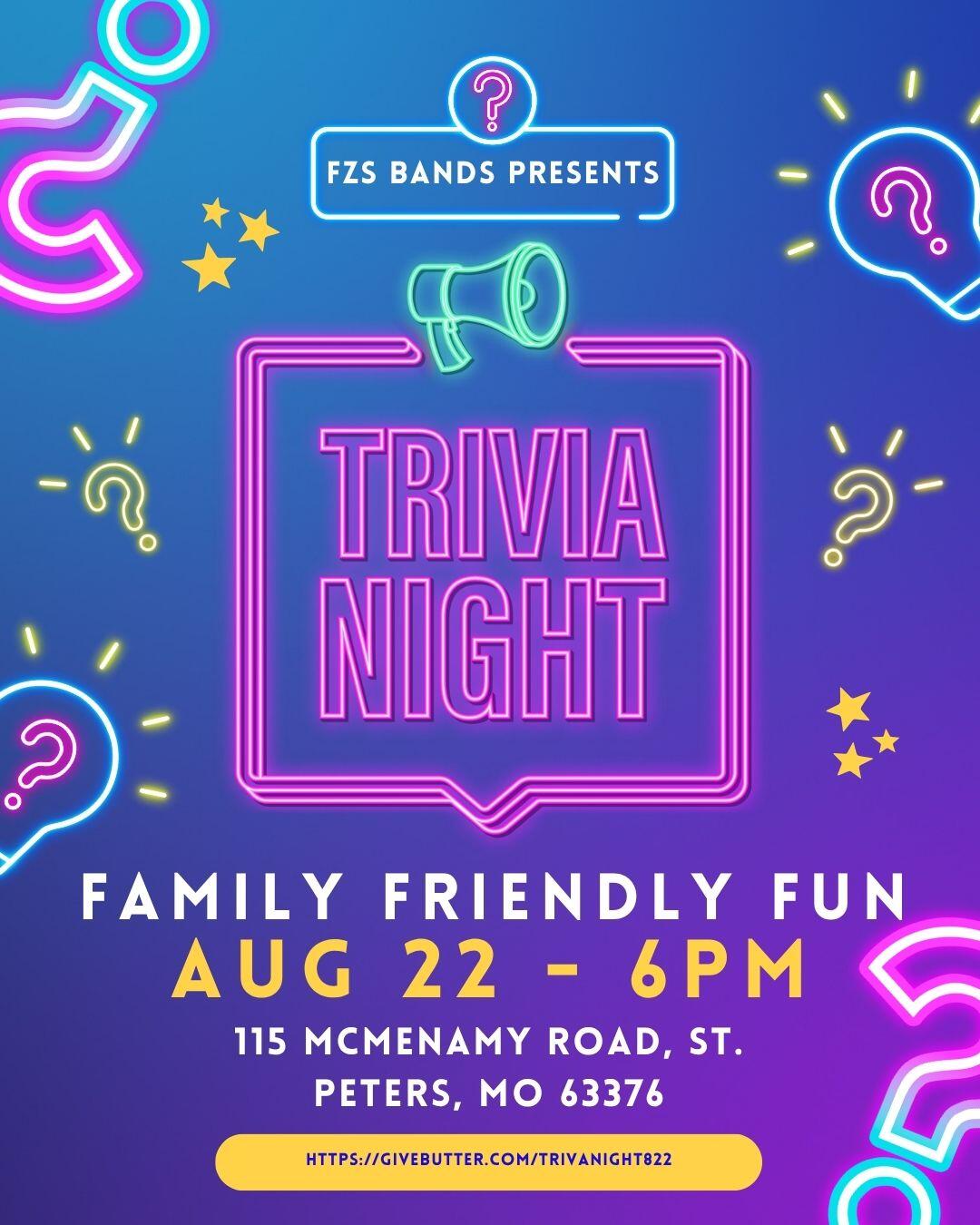 Campaign cover image for Musical Trivia Night