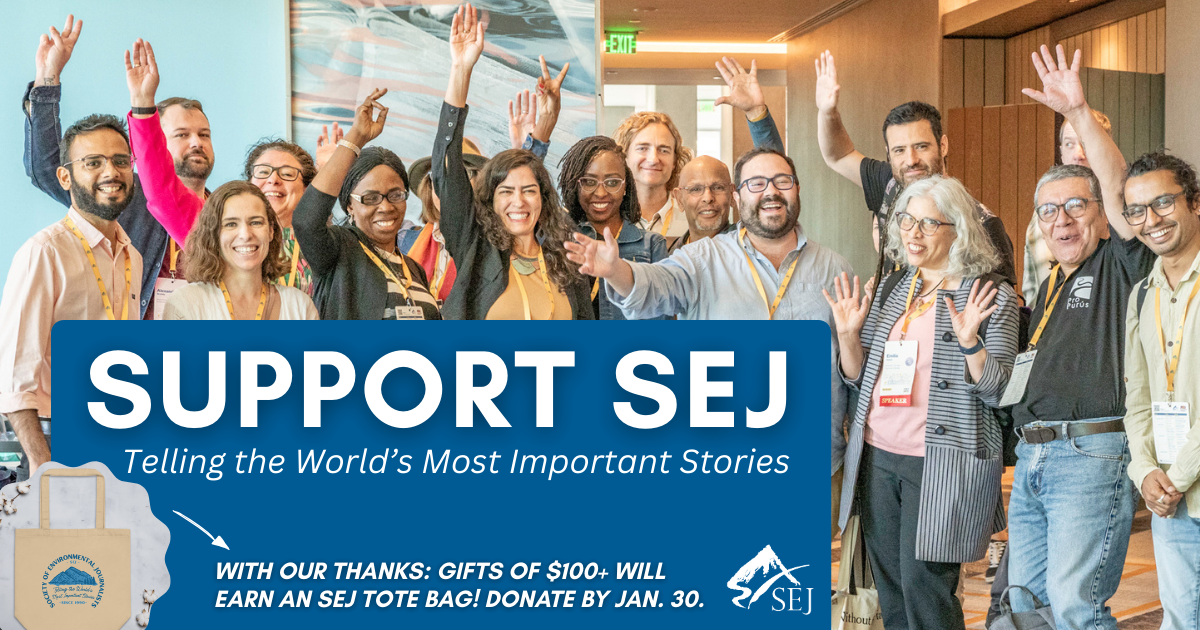 Campaign cover image for Support Environmental Journalism