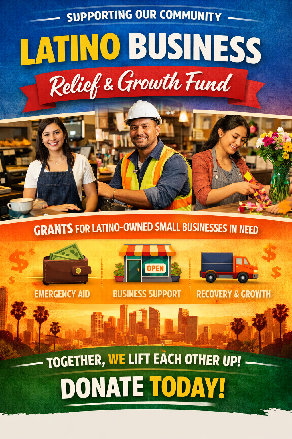 Campaign cover for Latinos en USA Business Relief & Growth Grant Pool