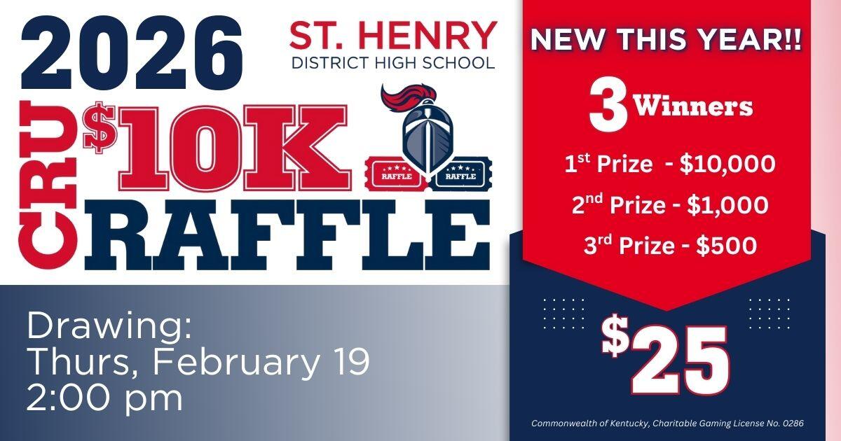 Campaign cover image for 2026 CRU $10K Raffle