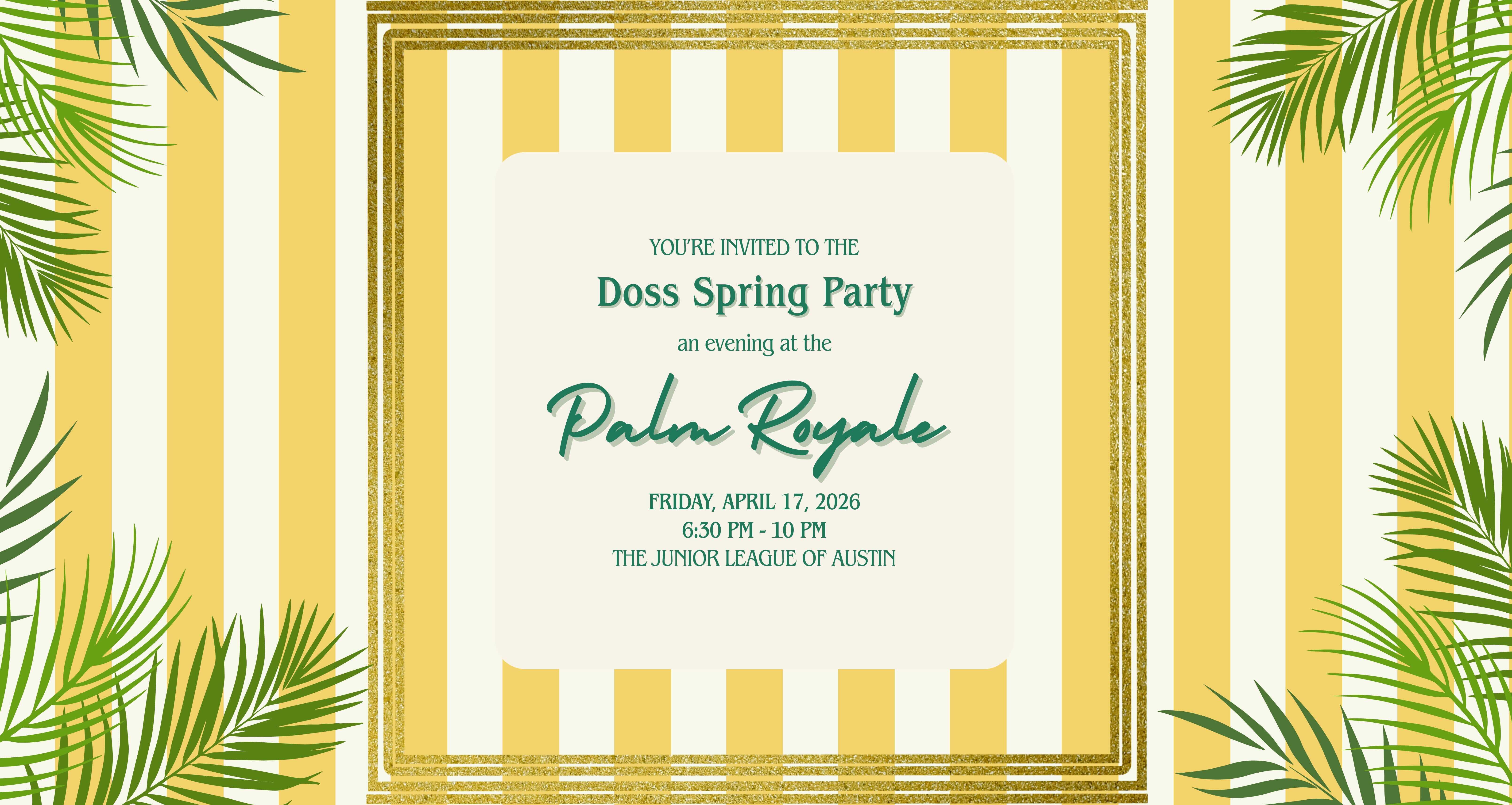 Campaign cover image for An Evening at the Palm Royale