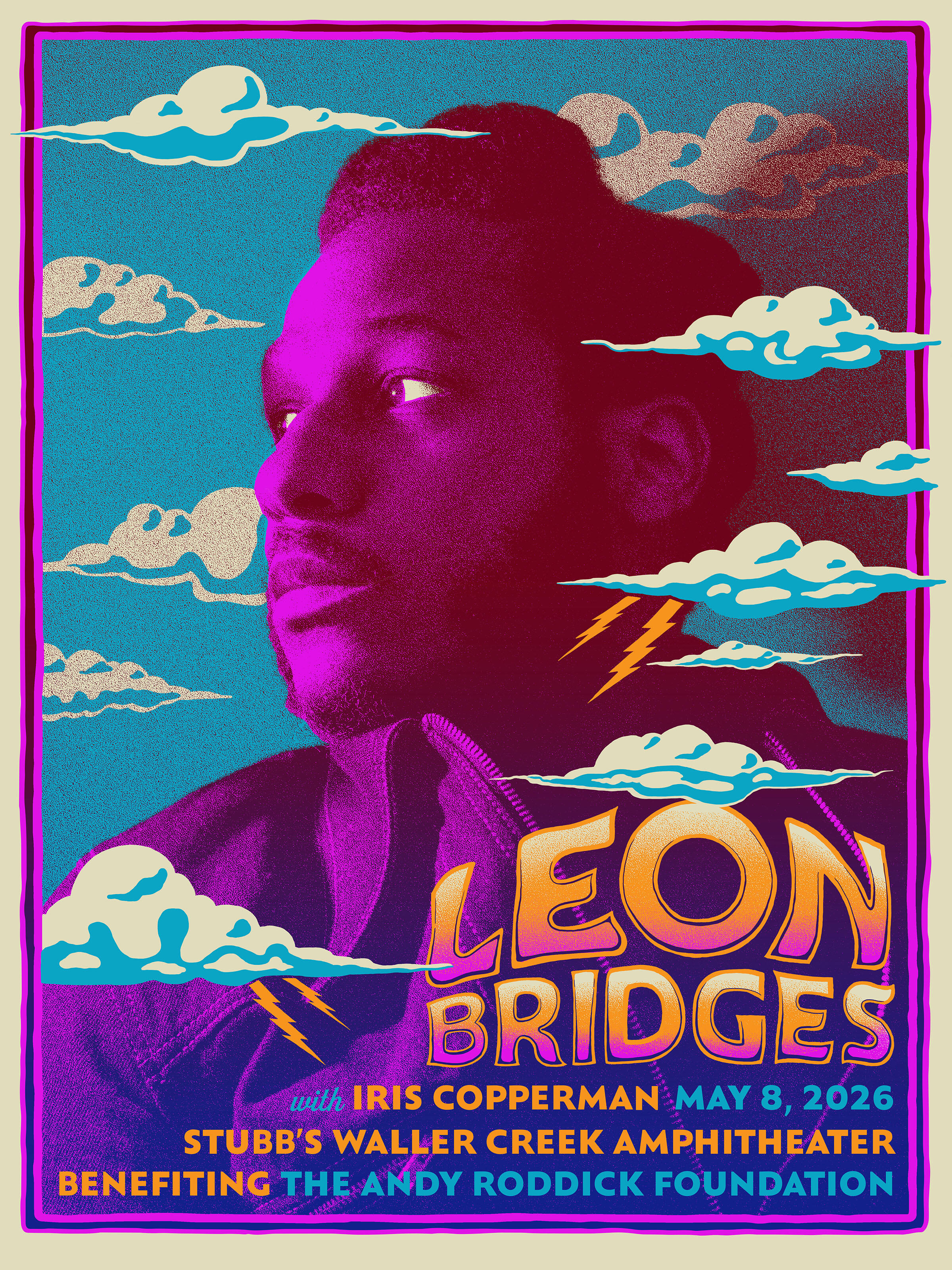 Campaign cover for Leon Bridges & The Andy Roddick Foundation - A Benefit Concert at Stubb's