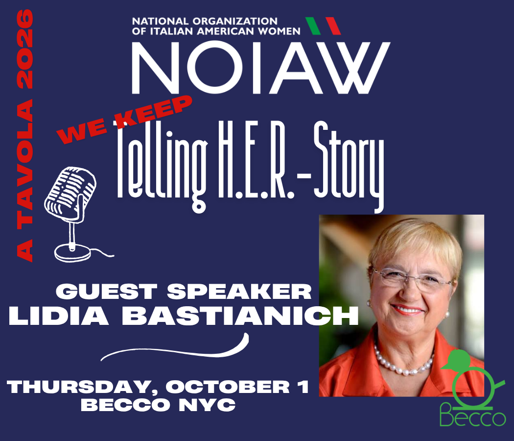Campaign cover image for A Tavola! with Lidia Bastianich at Becco