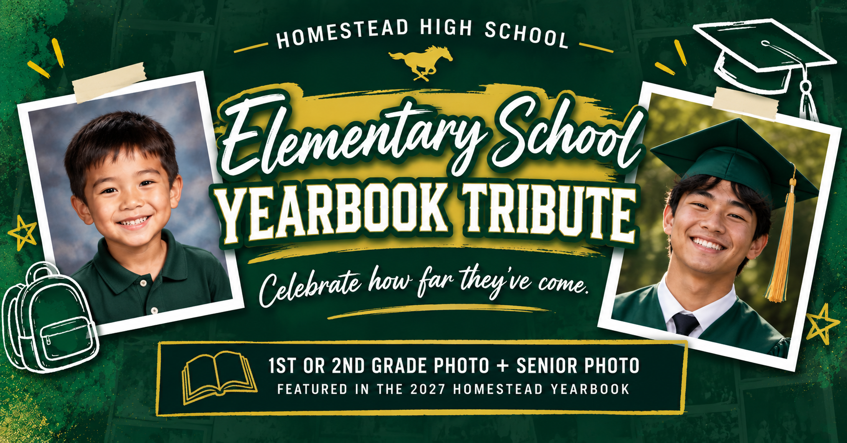 Campaign cover image for Elementary School Yearbook Tribute