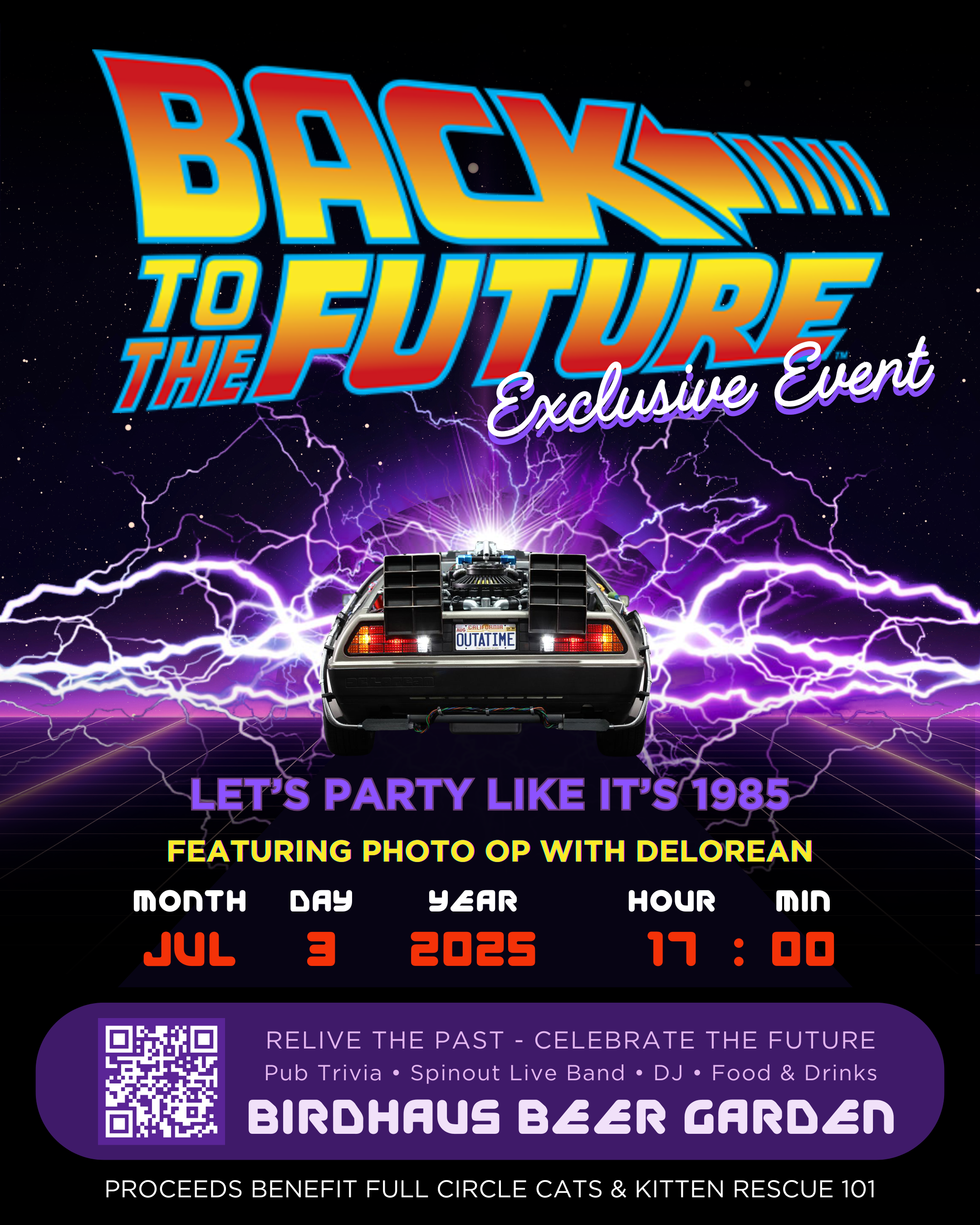 Campaign cover image for Back to the Future: Party Like It's 1985