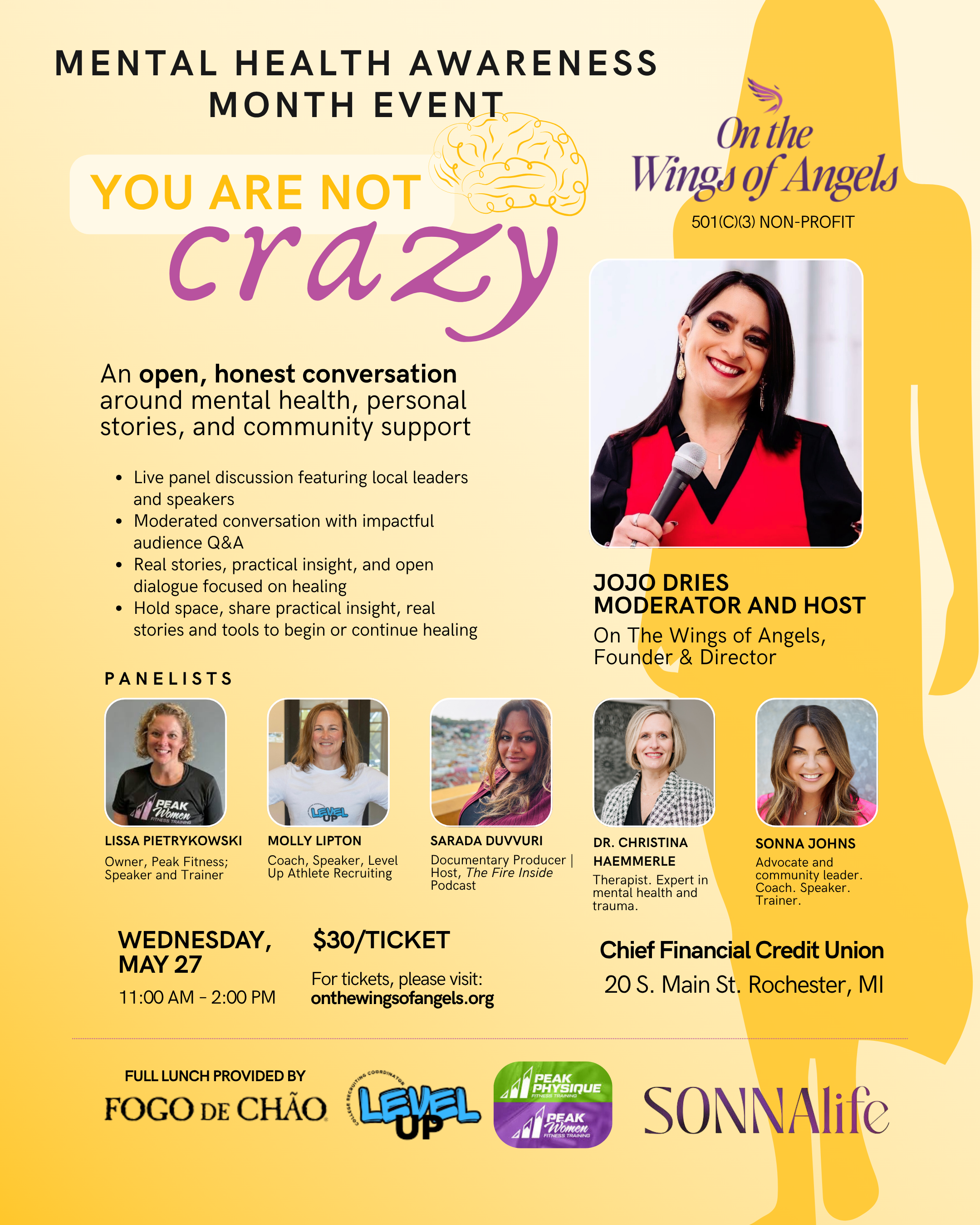 Campaign cover image for Mental Health Awareness Month Event