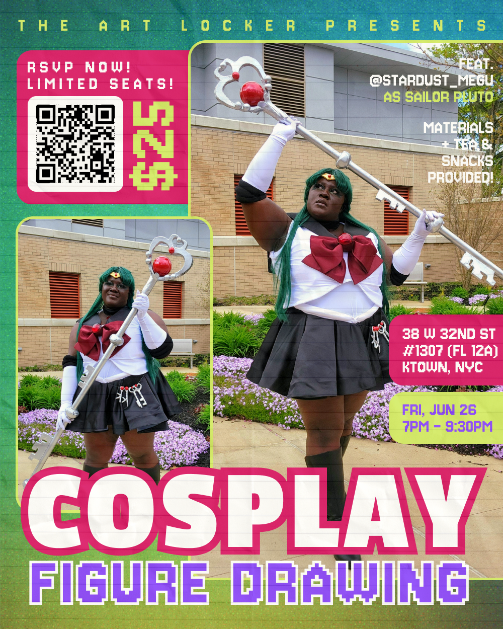 Campaign cover image for Cosplay Figure Drawing 6/26