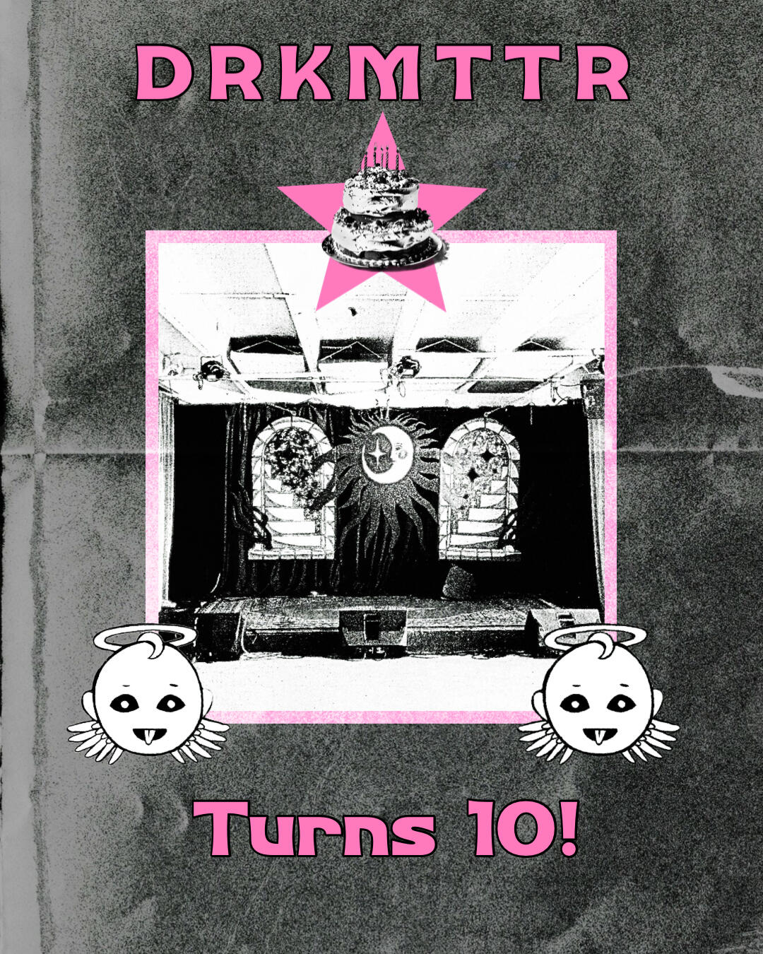 Campaign cover image for DRKMTTR TURNS 10!