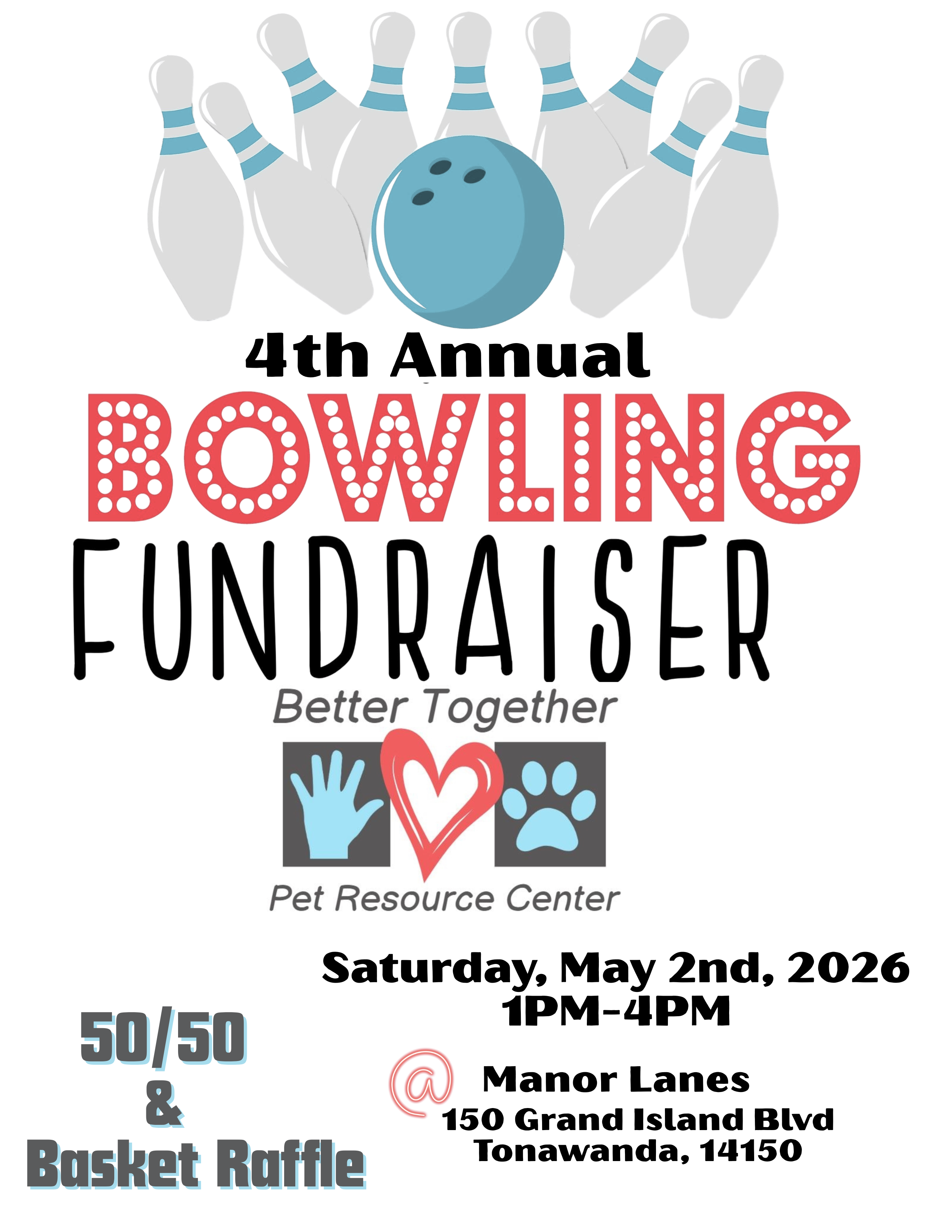 Campaign cover image for 4th Annual Bowling Fundraiser