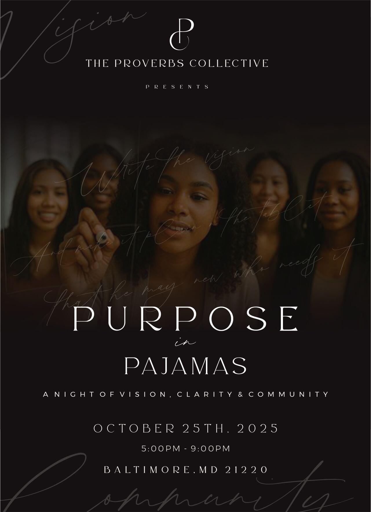 Campaign cover image for Purpose in Pajamas