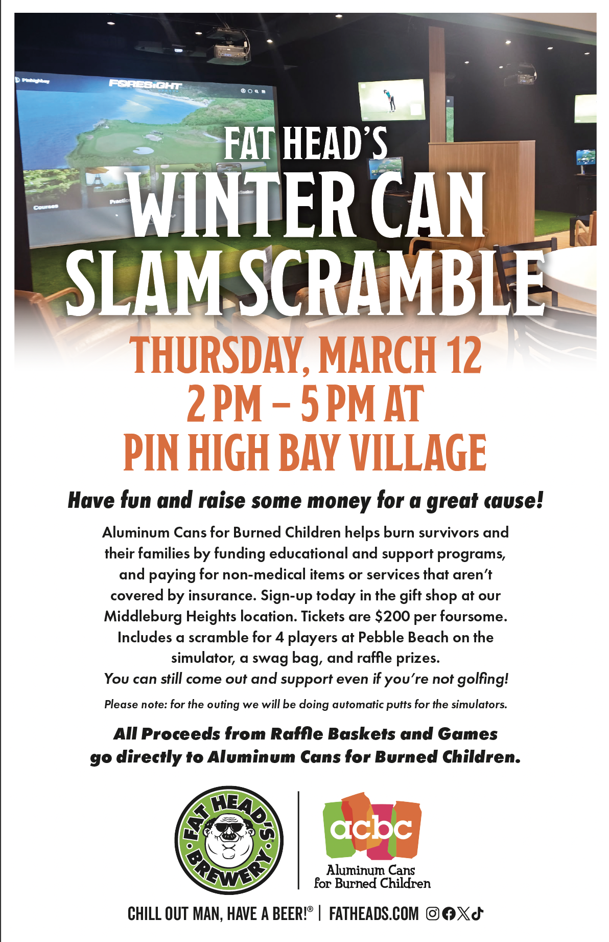 Campaign cover image for Winter Can Slam Golf Outing