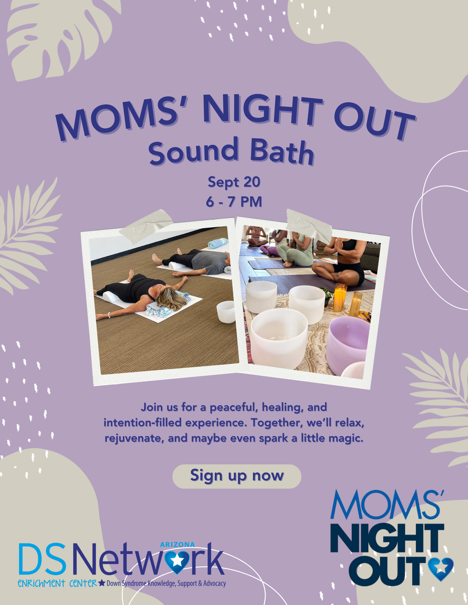 Campaign cover image for September Moms' Night Out- Sound Bath