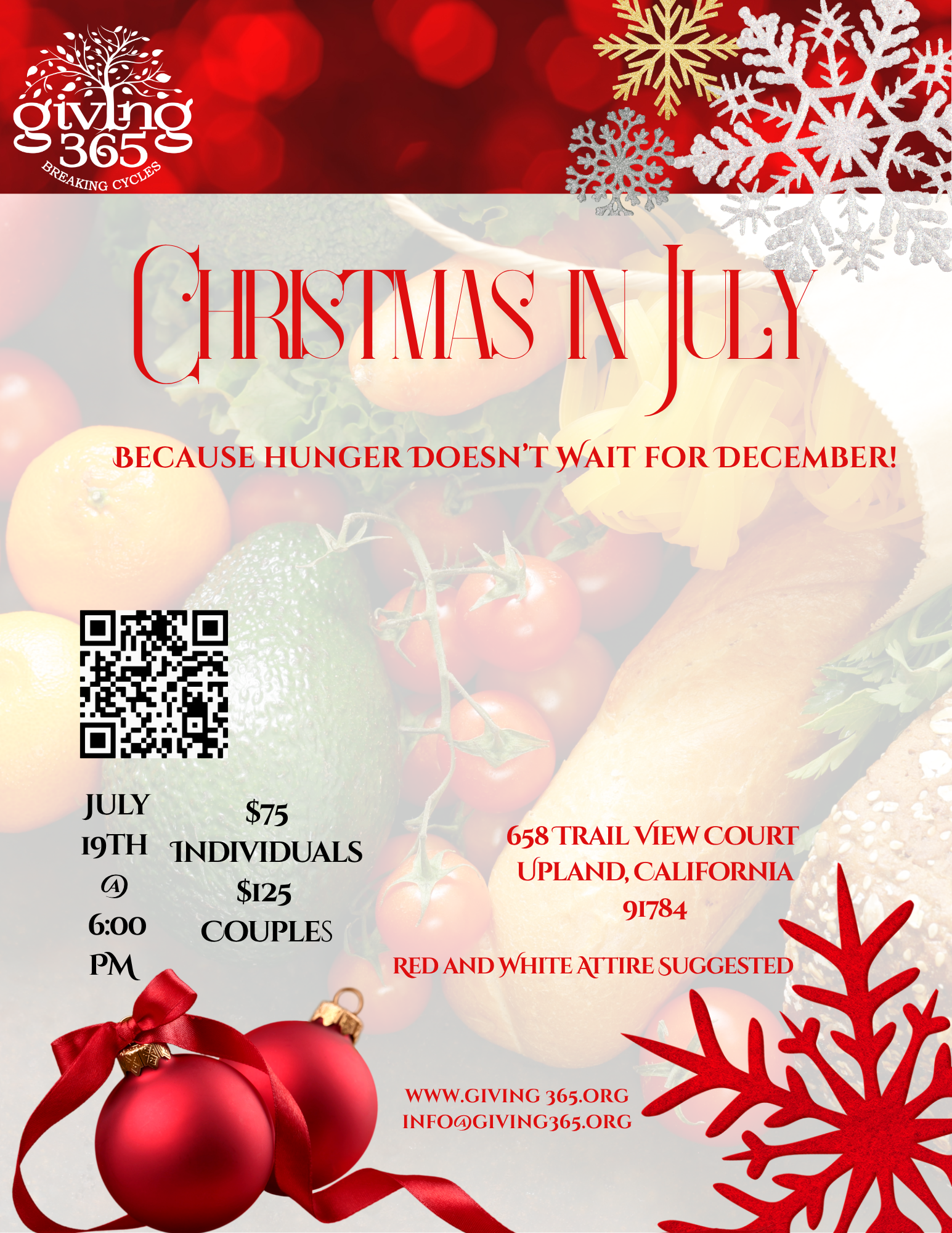 Campaign cover image for Christmas In July