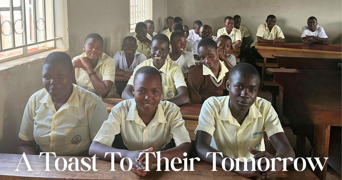 Campaign cover image for A Toast to Their Tomorrow: Your Gift Matched