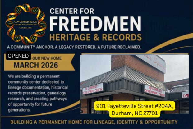 Campaign cover for Reclaiming Our Legacy: Support the Center for Freedmen Heritage & Records