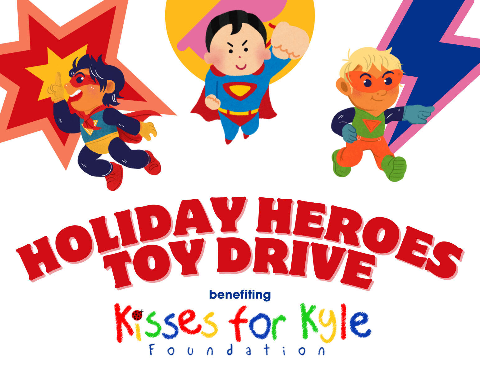 Campaign cover image for Jack & Jude's Holiday Heroes Toy Drive