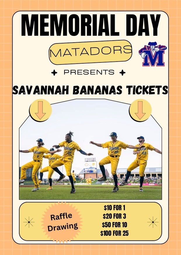 Savannah Banana Raffle Drawing Memorial Day School savannah-banana-raffle-drawing-memorial-day-school