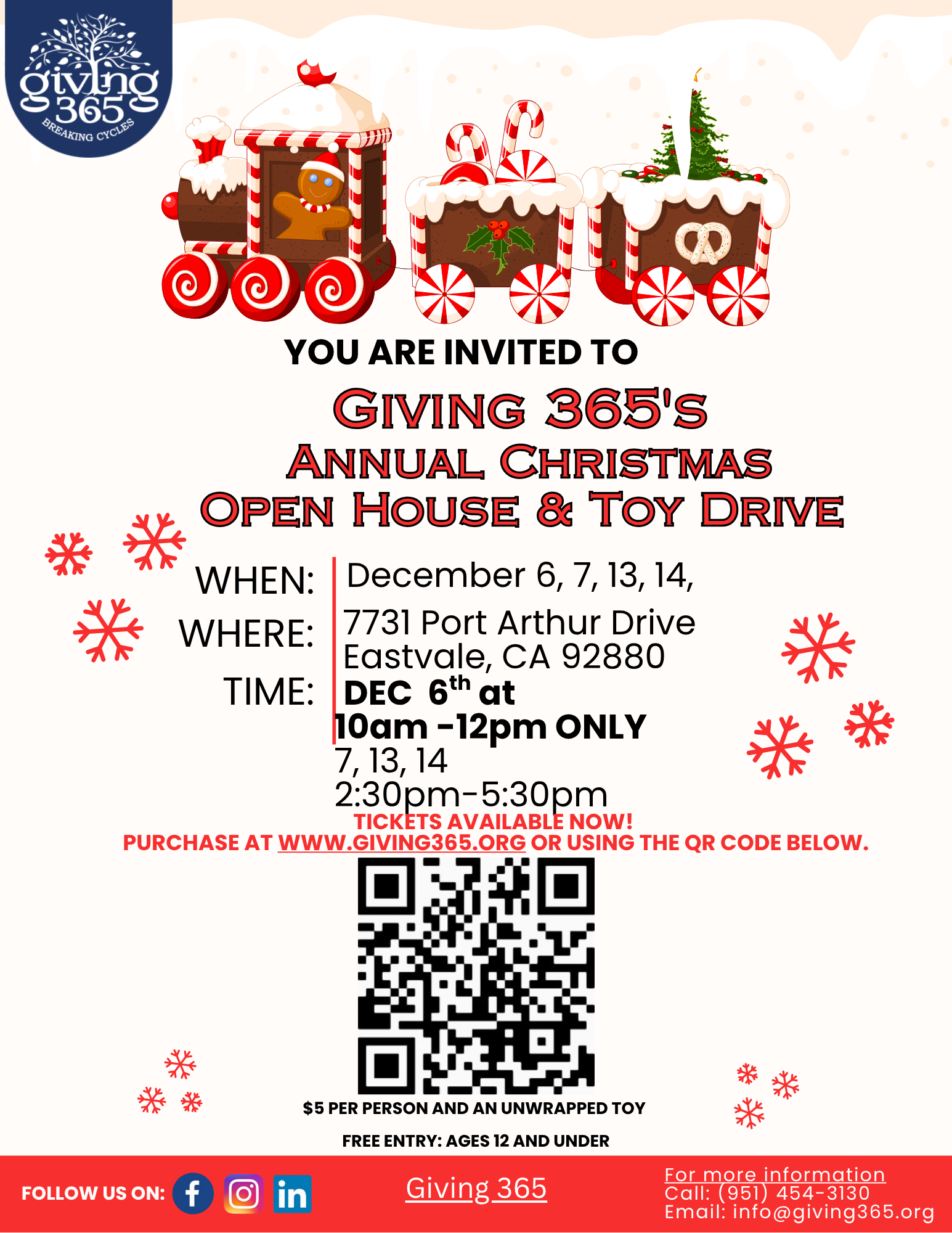 Campaign cover image for Giving 365 Annual Open House 2025