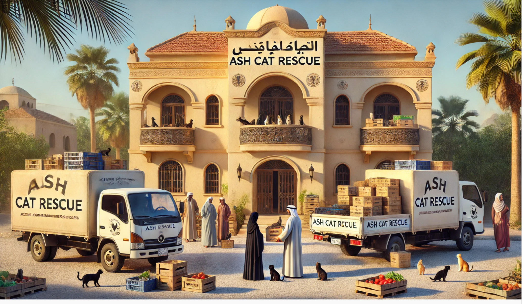 Campaign cover image for Urgent - Ash Cat Rescue Chicken and Vegetable Food Vendor Debt Fundraiser with $600 match