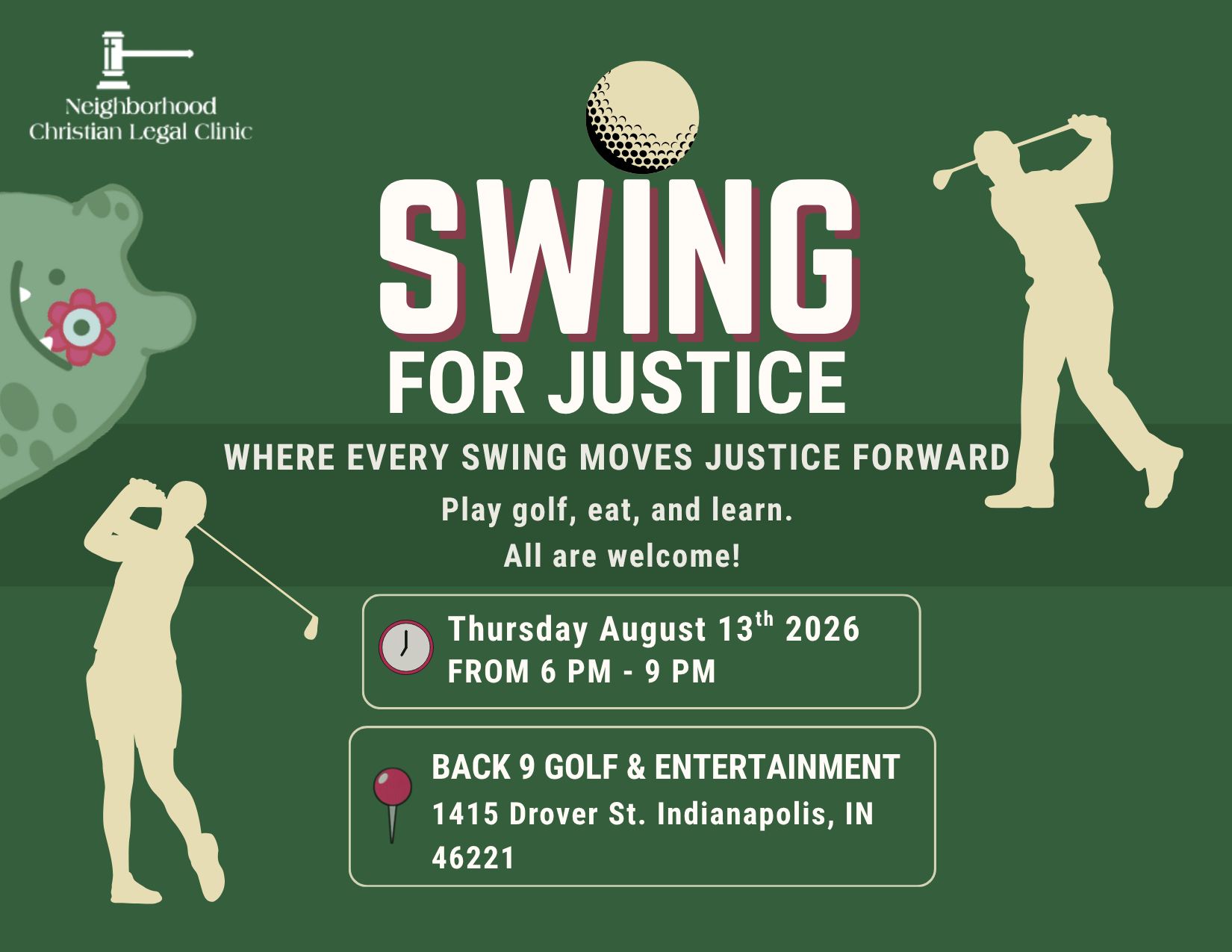 Campaign cover image for Swing for Justice