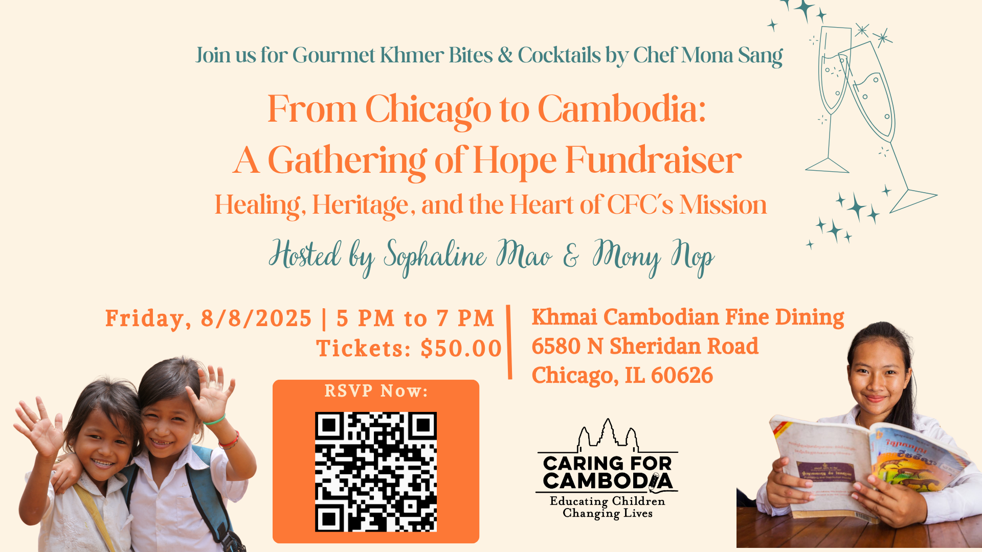 Campaign cover image for From Chicago to Cambodia: A Gathering of Hope
