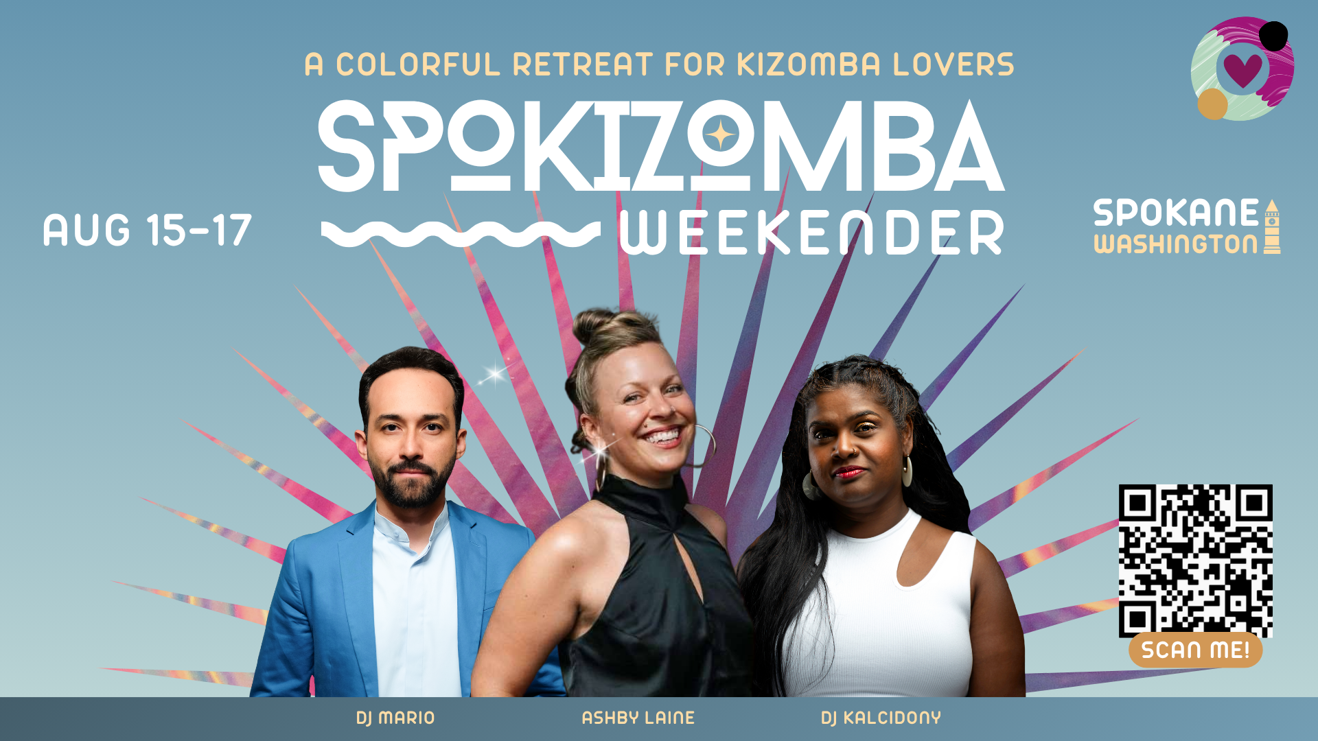 Campaign cover image for SpoKizomba 2025 | Kizomba Weekender in Spokane