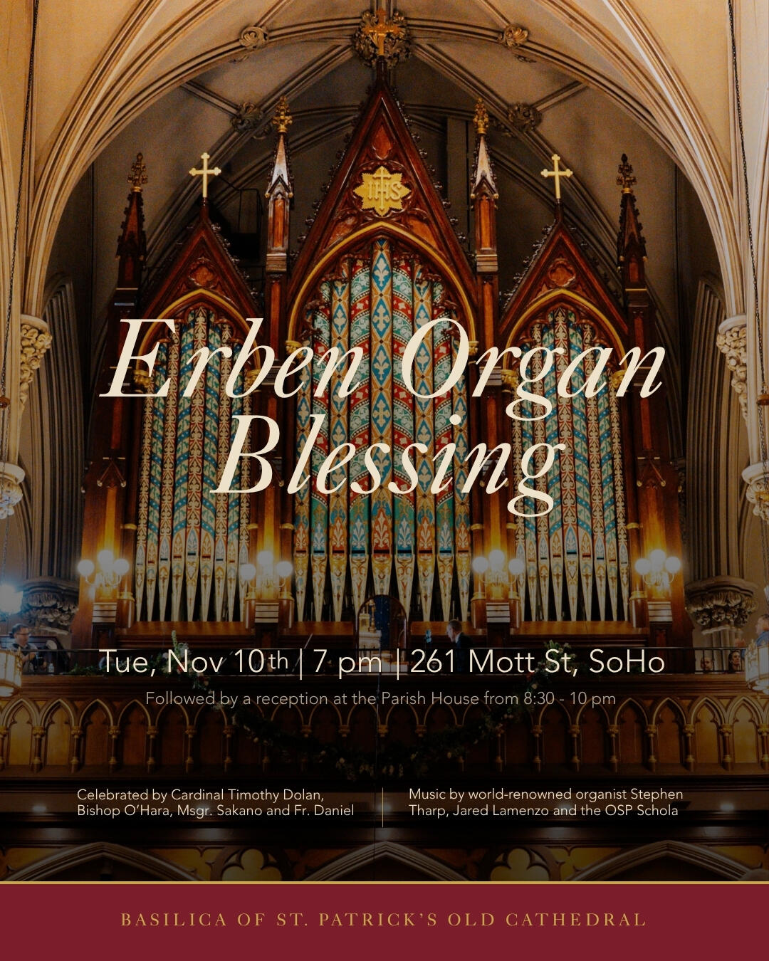 Campaign cover image for Erben Organ Blessing
