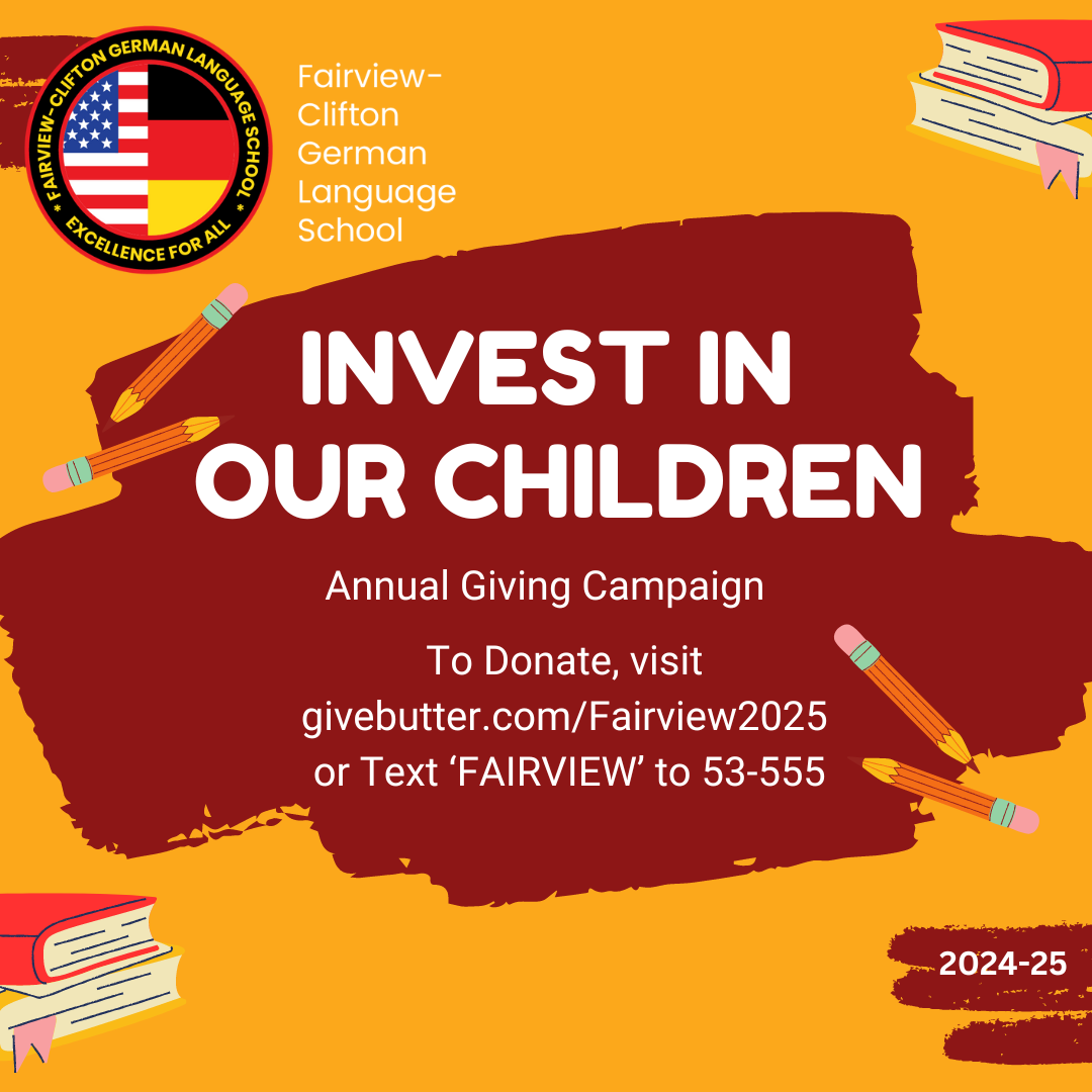 Campaign cover image for Invest in Our Children 2024-2025 🖤❤️💛