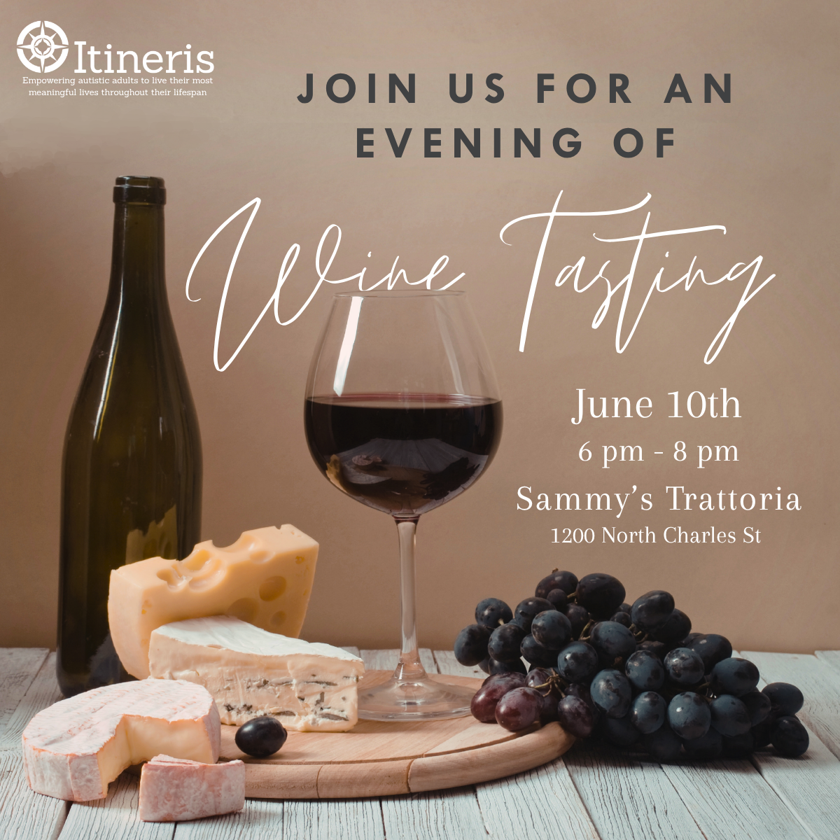 Campaign cover image for Wine Tasting with Itineris